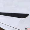 Türschutzleisten Seitenschutzleisten für Peugeot 301 Türleisten Schwarz PP 4tlg