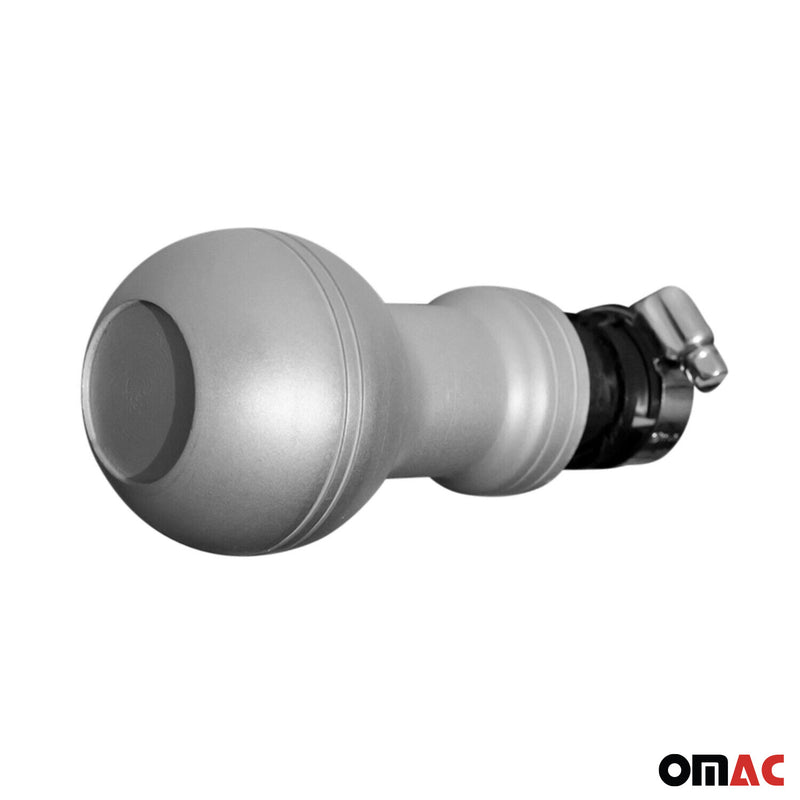 Schaltknauf Schaltknopf für VW Golf Cabriolet 1979-1993 Manuelle Alu Silber