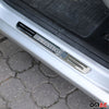 Einstiegsleisten Türschweller für Audi Edelstahl Silber 2tlg