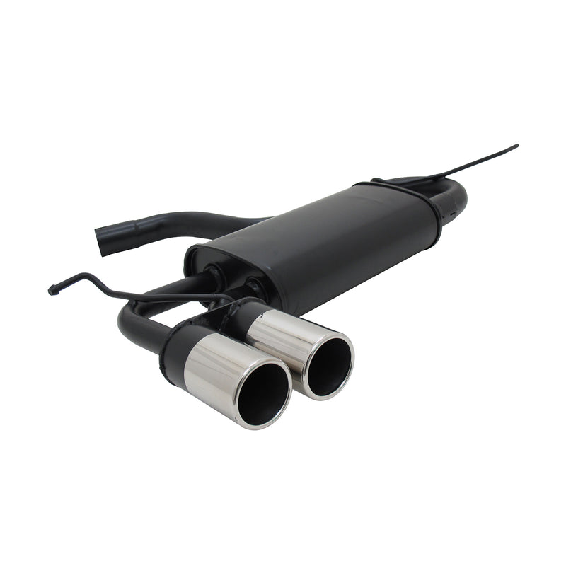 Novus Sportauspuff für Audi A3 / VW Golf 5 / VW Golf 6 / VW Scirocco 2x76mm