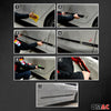 Seitentürleiste Türleisten Türschutzleisten für Fiat Linea ABS Chrom Schwarz 4x