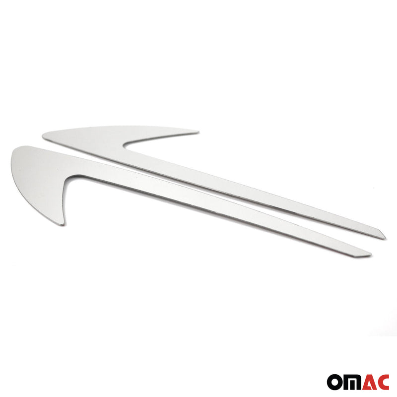 Side door strip door strips side decoration for Citroen C3 2016-2020 chrome steel 2x