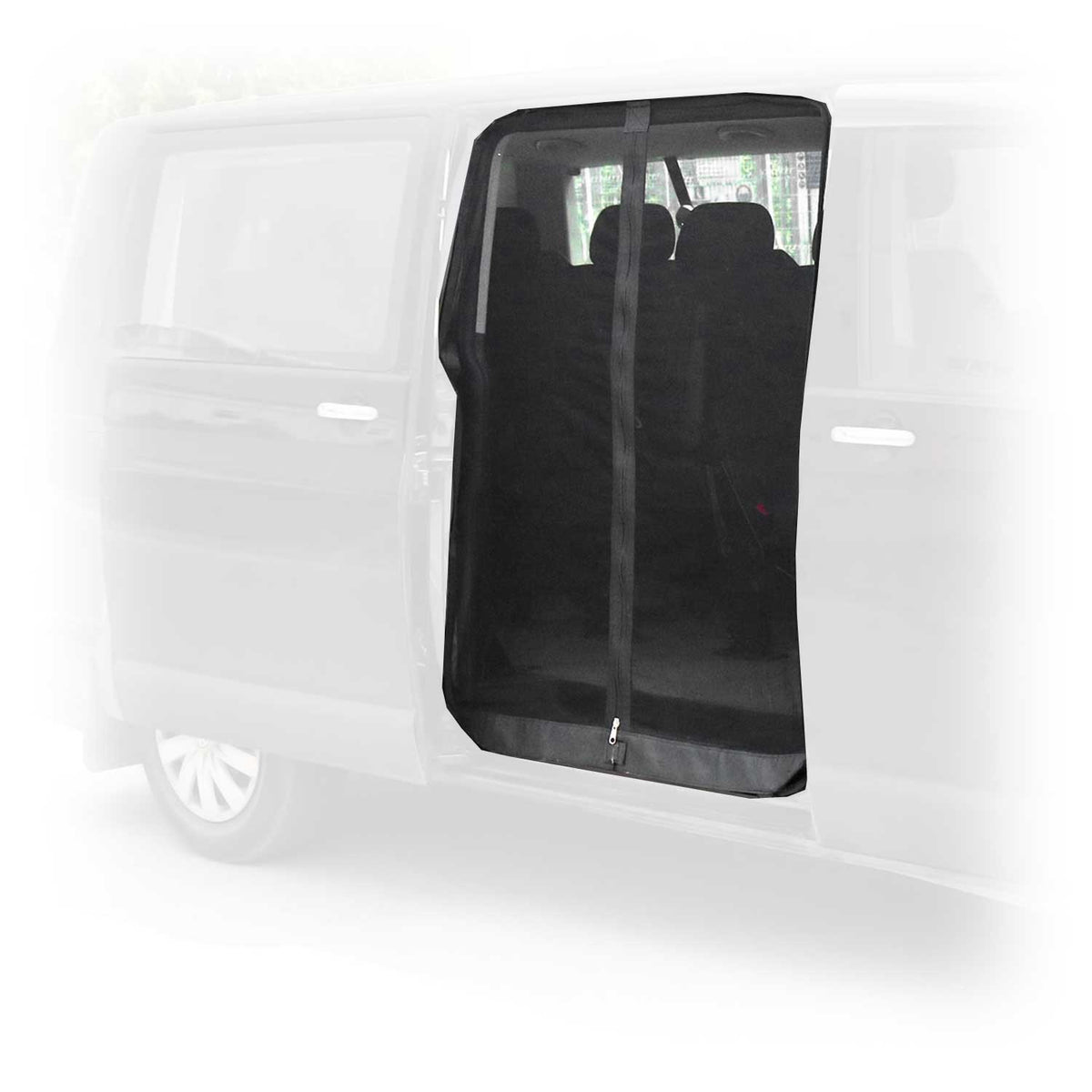 Mosquito net magnetic insect protection for VW Multivan T6 2015-2024 black 1 piece