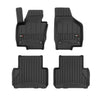Fußmatten Automatten für Seat Alhambra II 2010-2020 OMAC Premium 3D Schwarz TPE