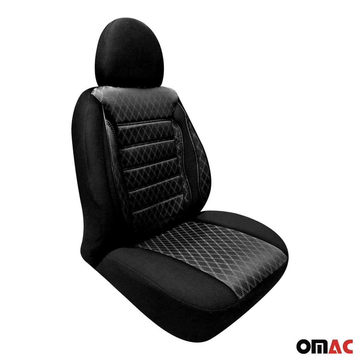 Sitzbezüge Schonbezüge für Mercedes Vito W447 2014-2024 Schwarz 1 Sitz