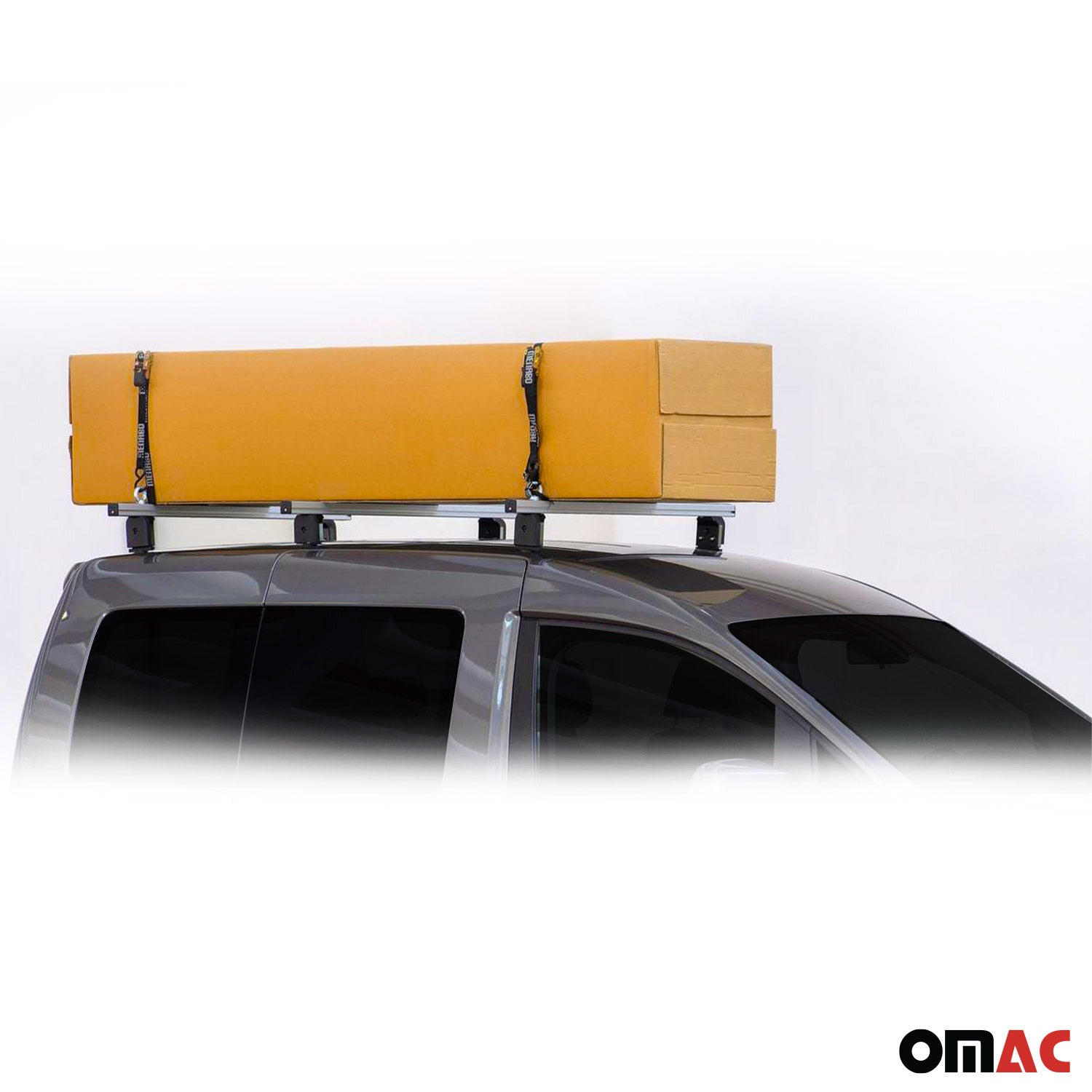 Menabo Dachträger Querträger für Iveco Daily 2006-2014 L1 L2 L3 Alu Grau 3x