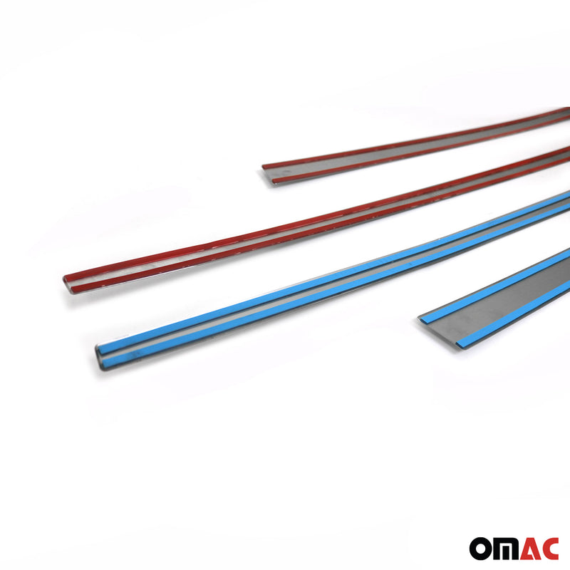 Seitentürleiste Türleisten Türschutzleiste für Kia Sportage 2010-2015 Chrom 4x