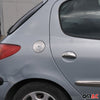 Tank cap covers tank cap for Peugeot 206 206+ 1998-2012 stainless steel chrome