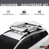 Dachkorb+Dachträger Set für Chevrolet Trax 2013-2015 Aluminium Silber Gepäckkorb