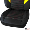 Schonbezüge Sitzbezüge für Chevrolet Spark Volt Deutschland Fahne 1+1 Sitze