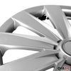 4x 16" Radkappen Radzierblenden Radblenden für Audi ABS Kunststoff Silber