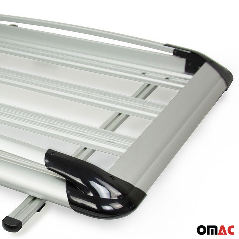 Gepäck Dachbox Dachkorb für VW Amarok 2010-2024 Aluminium Silber 1tlg