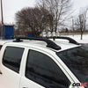 Dachreling Dachträger Satz für Ford Ranger 2011-2024 Alu Schwarz 4x