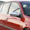Spiegelkappen Spiegelabdeckung für Renault Megane 2002-2009 Chrom ABS Silber
