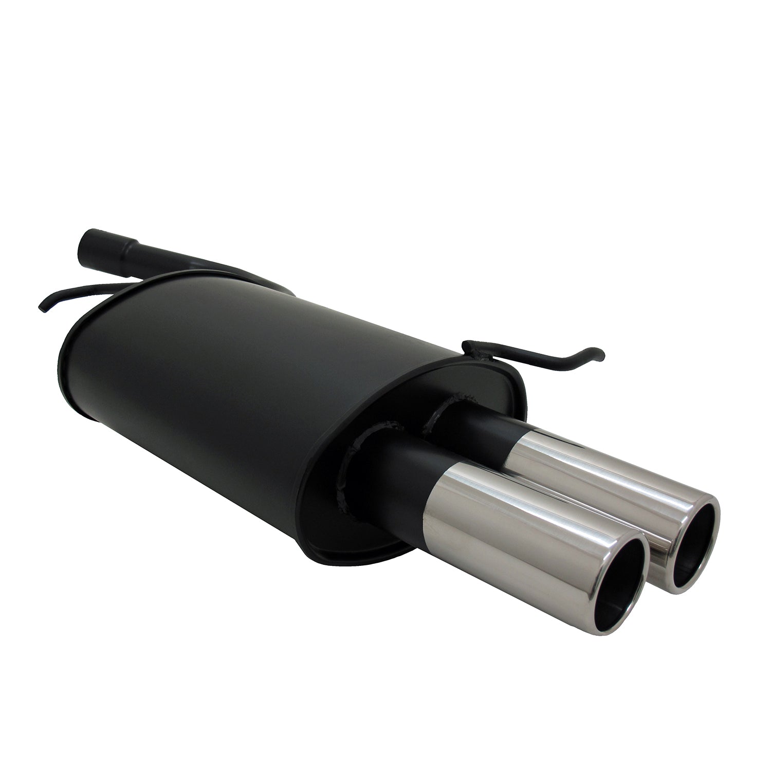 Novus Sportauspuff für Audi A4 B6 / 8E 2x76mm Endschalldämpfer mit ABE