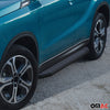 Trittbretter Seitenschweller für Suzuki SX4 2015-2024 TÜV ABE Schwarz Alu