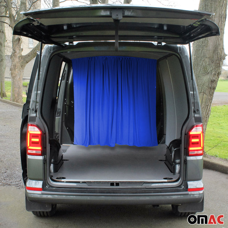 Fahrerhaus Führerhaus Gardinen Sonnenschutz für Citroen Jumper H2 Blau 2tlg