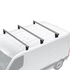 Menabo Dachträger für Citroen Nemo Peugeot Bipper Fiat Fiorino Aluminium Grau 3x