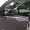 Fensterleisten Zierleisten für Fiat Qubo 2008-2021 Edelstahl Chrom 2tlg