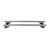 Roof rack for Jeep Patriot 2007-2016 luggage rack base rack aluminum silver 2x