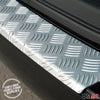 Ladekantenschutz Stoßstangenschutz für Renault Master 2010-2024 Aluminium Silber