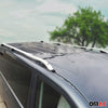 Dachreling Dachgepäckträger für VW Tiguan 2007-2016 Aluminium Grau 2 tlg