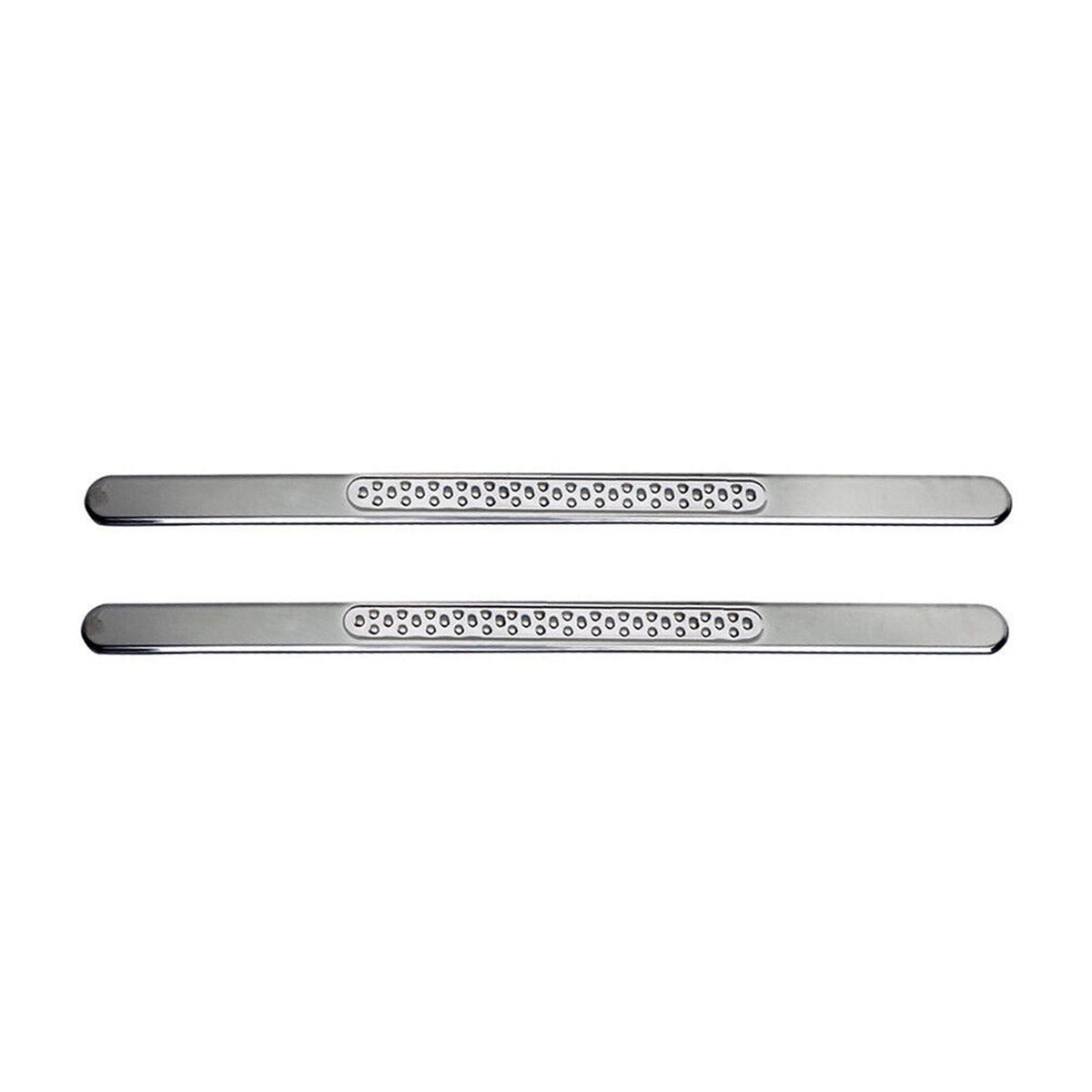 Stainless steel door sills for Alfa Romeo Mito 2008-2018 chrome 2x