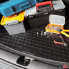 Gummimatten & Kofferraumwanne Set für Toyota Aygo Antirutsch Gummi Schwarz