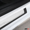 Einstiegsleisten Türschweller Sport für Audi Edelstahl Silber 4tlg
