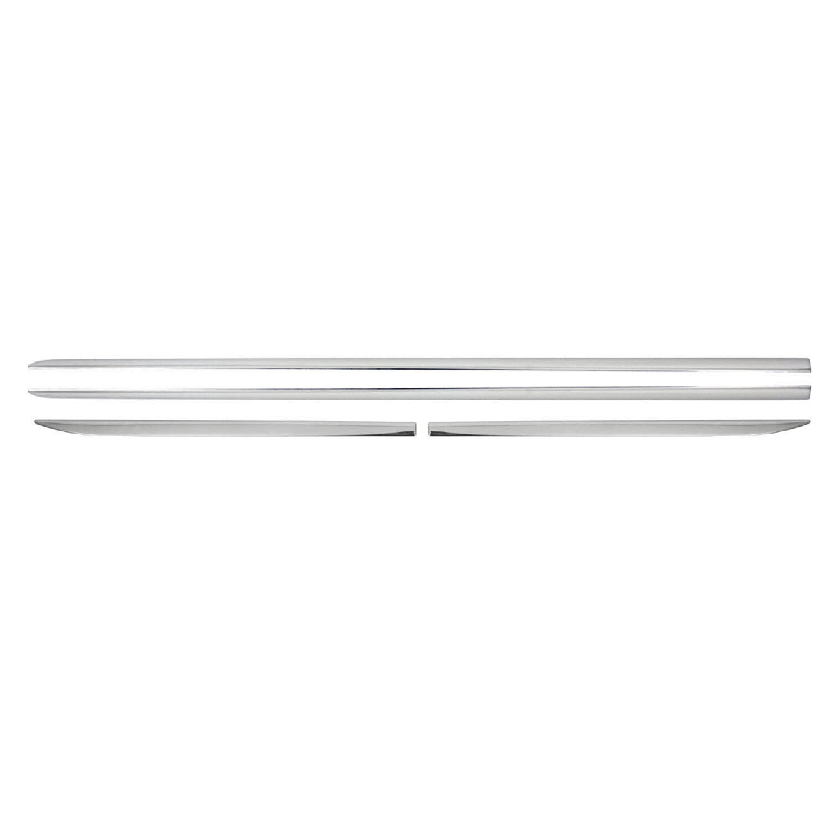Side door strip door strips door protection strips for VW Polo 2017-2021 chrome 4 pieces