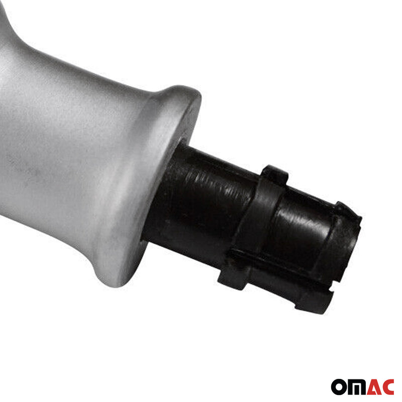 Schaltknauf Schaltknopf für VW Caddy 2003-2015 5-Gang Aluminium Silber