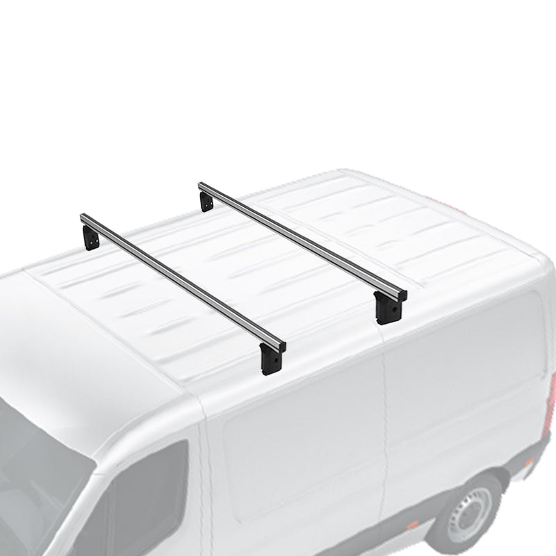 Menabo Dachträger für Ford Transit Tourneo Courier 2013-2024 Aluminium Grau