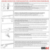 Türschutz Türleiste Seitentürleiste für Citroen C-Elysee 2012-2019 Edelstahl 4x