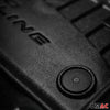 OMAC rubber floor mats for Audi Q7 2006-2015 Premium TPE 3D car mats black 4x