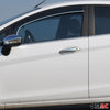Türgriff Blende Türgriffkappen für Ford Fiesta Van 2008-2017 2-Tür Edelstahl 4x