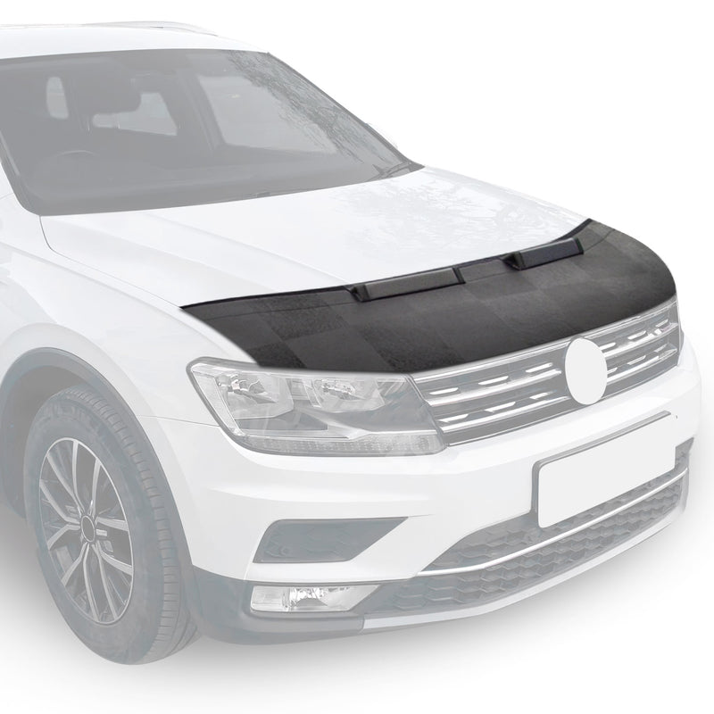 Haubenbra Steinschlagschutz Bonnet Bra für Dacia Logan 2012-2021 Kariert Halb