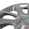 4x 15" Radkappen Radblenden Radzierblenden für Opel ABS Silber