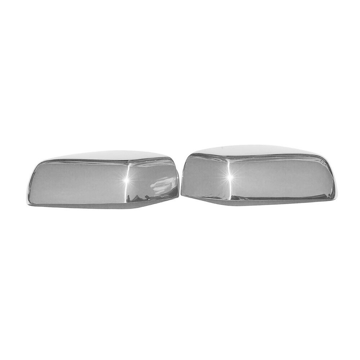 Mirror caps mirror cover for Jeep Patriot 2007-2017 stainless steel silver 2 pieces