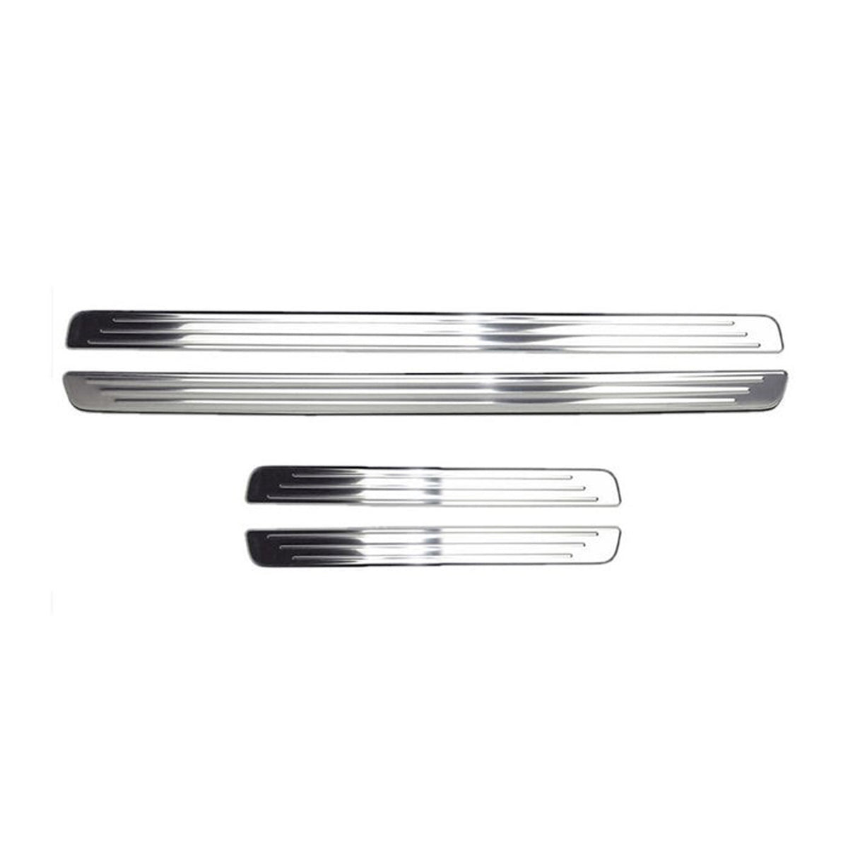 Door sill trims for VW Passat B8 2014-2024 stainless steel silver 4 pieces