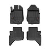 OMAC rubber floor mats for Ford Ranger 2011-2024 Premium TPE car mats black 4x