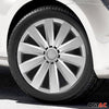 4x 16" Radkappen Radzierblenden Radblenden für VW ABS Kunststoff Silber