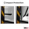 Seitentürleiste Türleisten Türschutzleisten für Citroen C4 ABS Matt Schwarz 4x