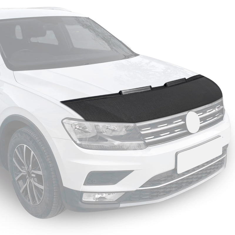 Haubenbra Steinschlagschutz Bonnet Bra für Dacia Logan 2012-2021 Carbon Halb