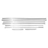Fensterleisten Zierleisten für Mercedes Vito W447 2014-2024 Edelstahl Chrom 8tlg