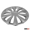 4x 16" Radkappen Radzierblenden Radblenden für Renault Silber ABS