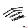 Windshield wiper blades for Mercedes A-Class W176 front rear SET 3x