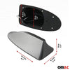 Dachantenne Autoantenne AM/FM Autoradio Shark Antenne für Audi Q3 Dunkel Grau