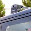 Dachträger Gepäckträger für Ford Transit Tourneo Custom 2013-2024 Alu Grau 3x
