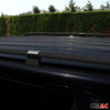 Dachreling Dachgepäckträger für Fiat Doblo 2010-2021 Langer L2 Alu Schwarz