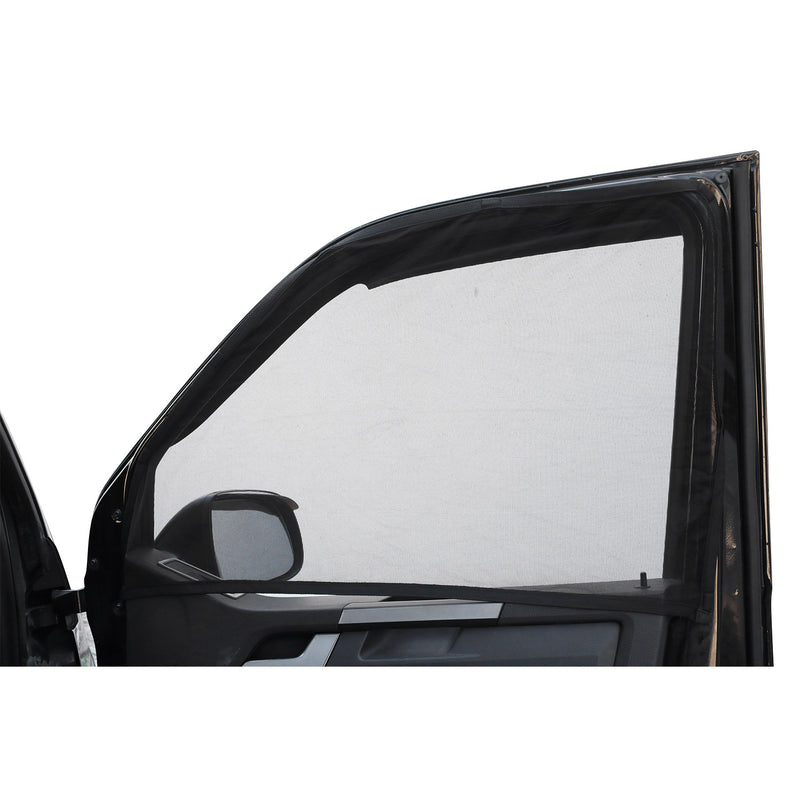 Moskitonetz Magnetisch Insektenschutz für VW Transporter T5 2003-2015 Schwarz 2x